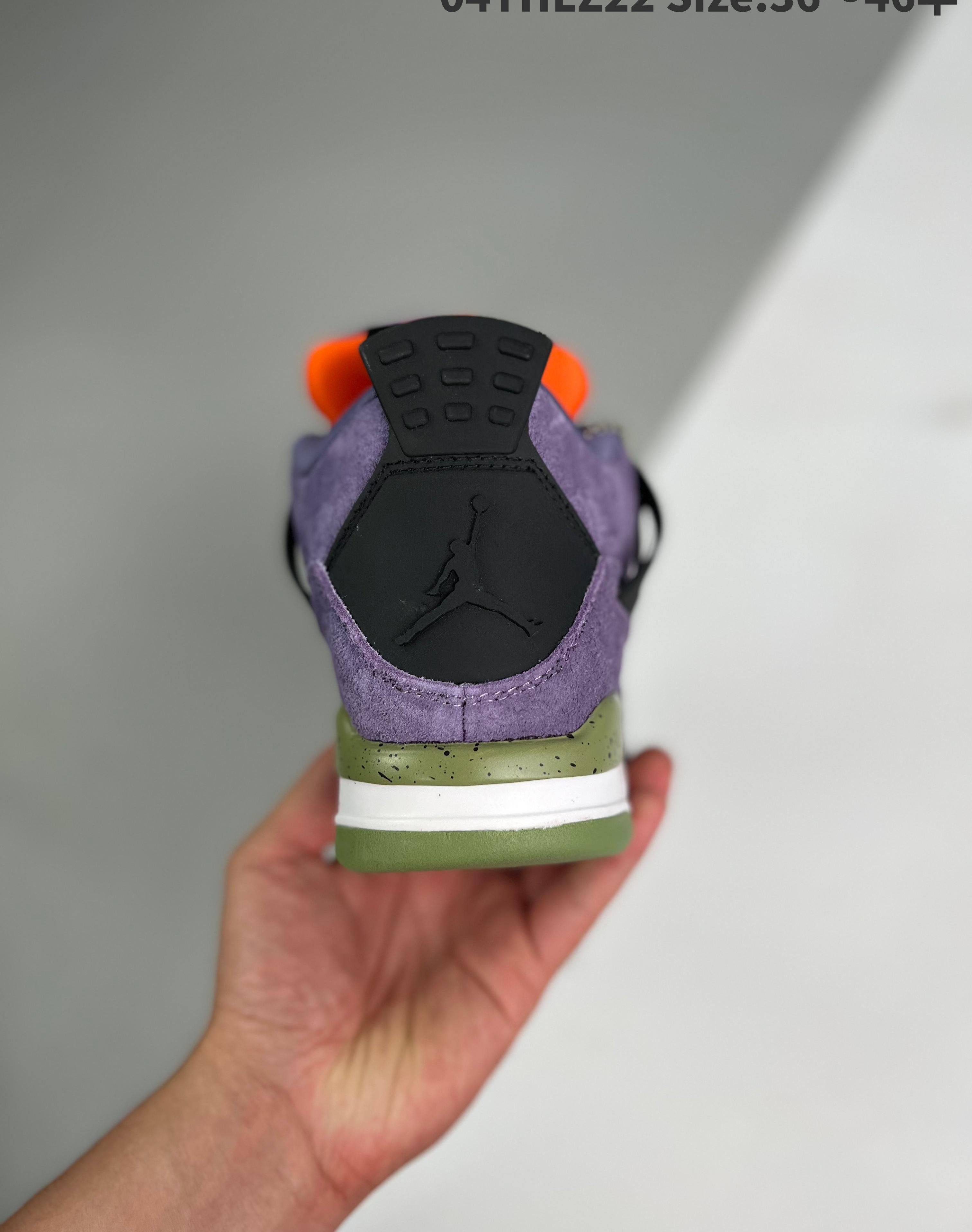 Air Jordan 4 Retro Canyon Purple 36-46