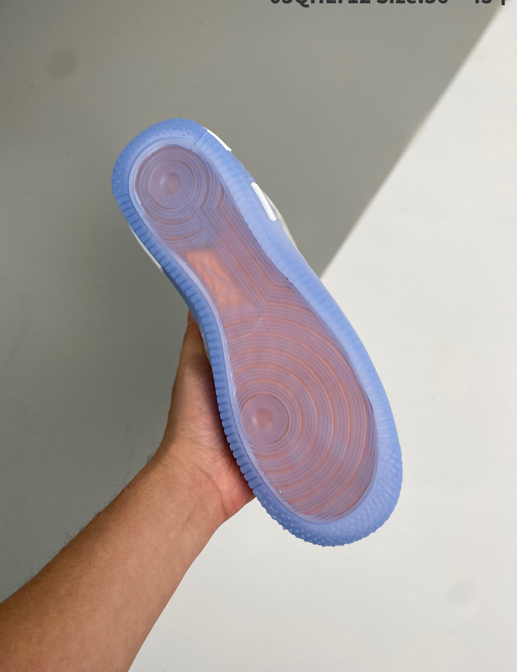 180 Air Force 1 React Qs Light Bone 03qhlt12 Size3645