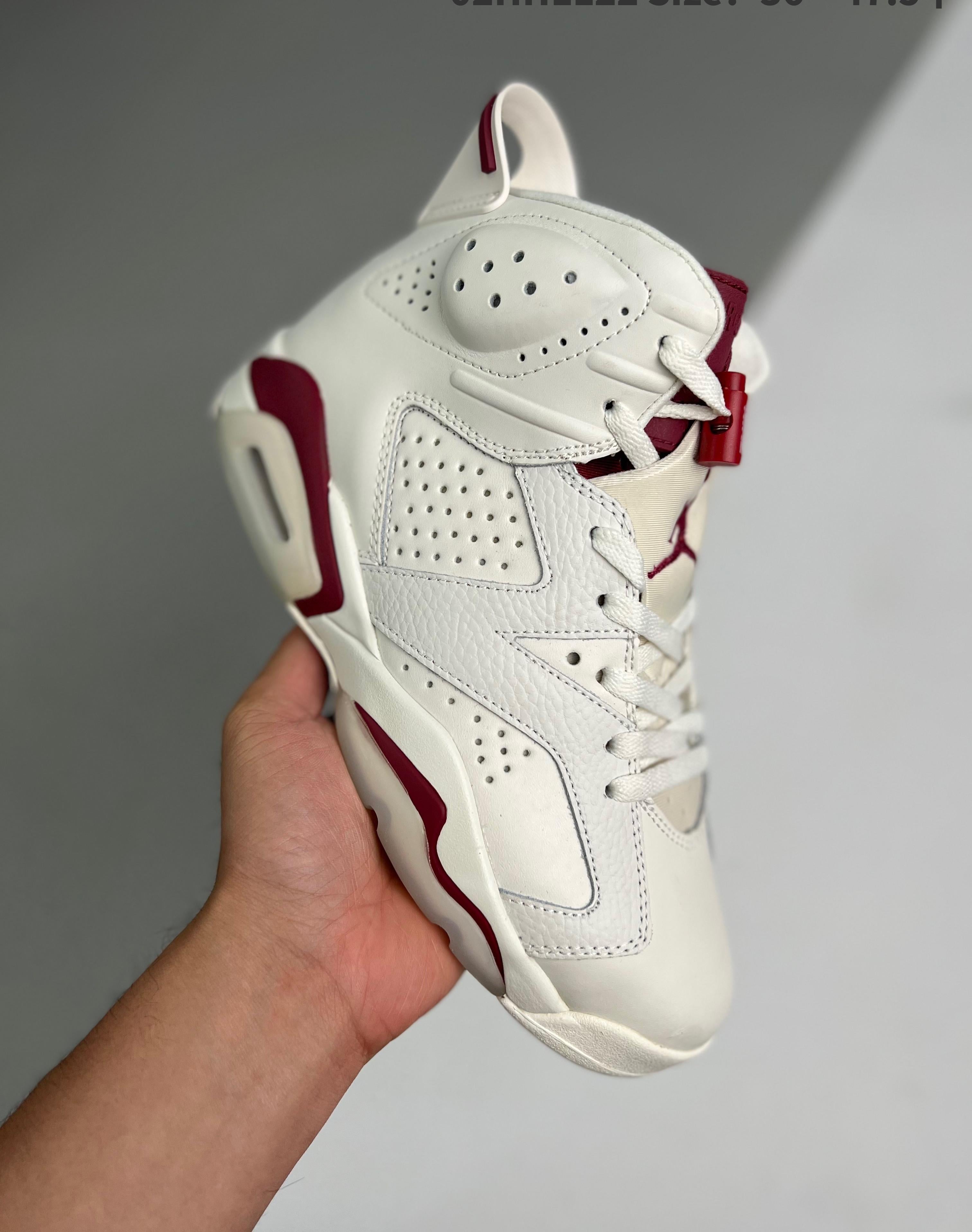 Air Jordan 6 Retro Maroon 36-47