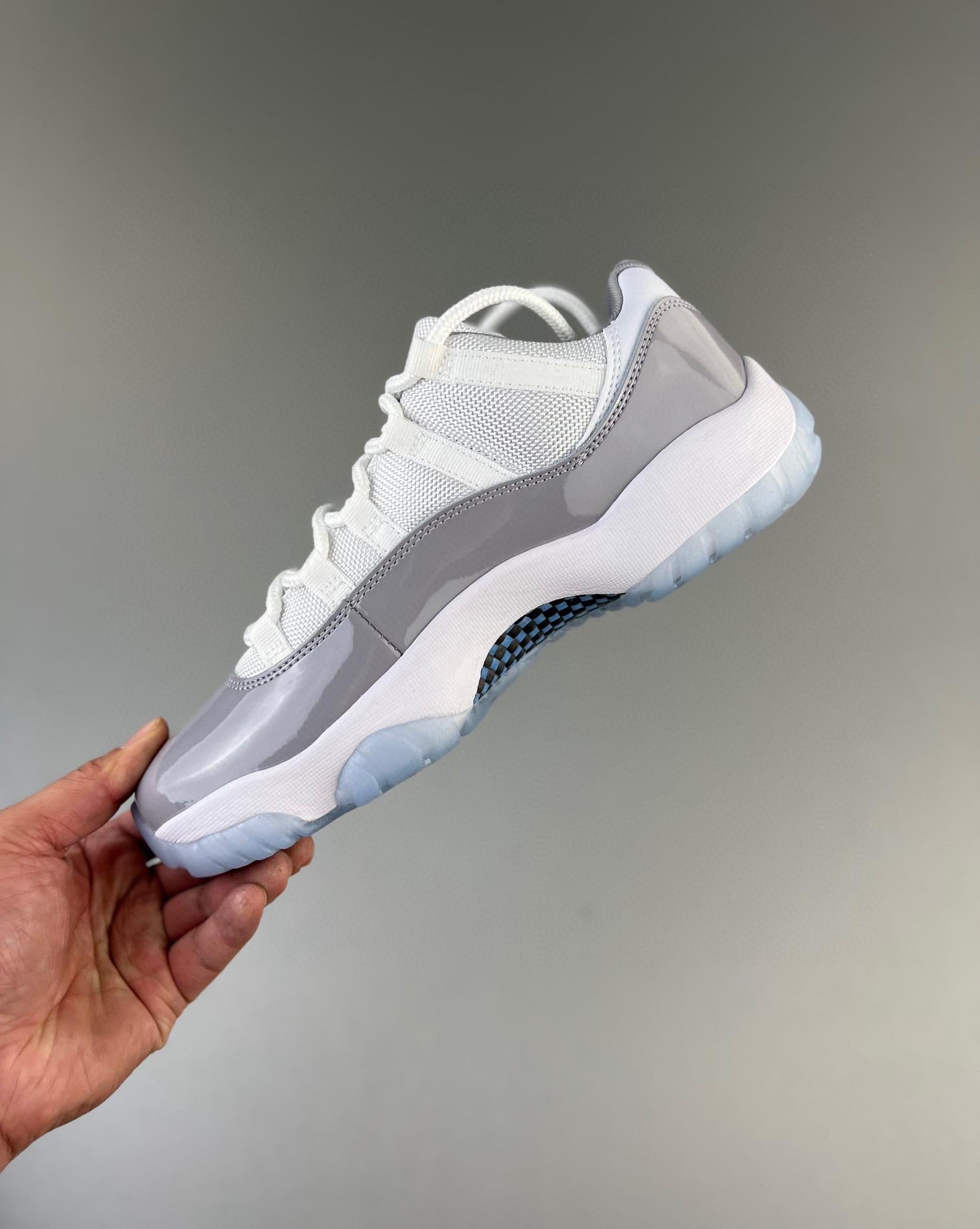 Air Jordan 11 Retro Low White Grey 40-47