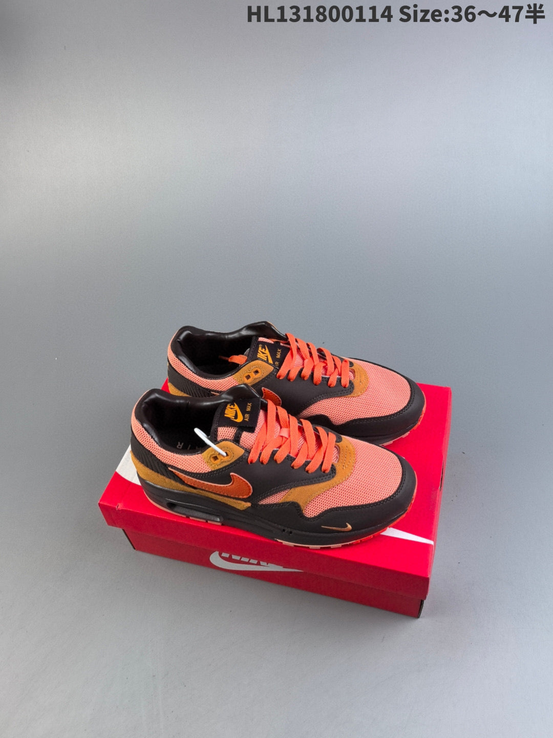 With Half Air Max 1 36-47