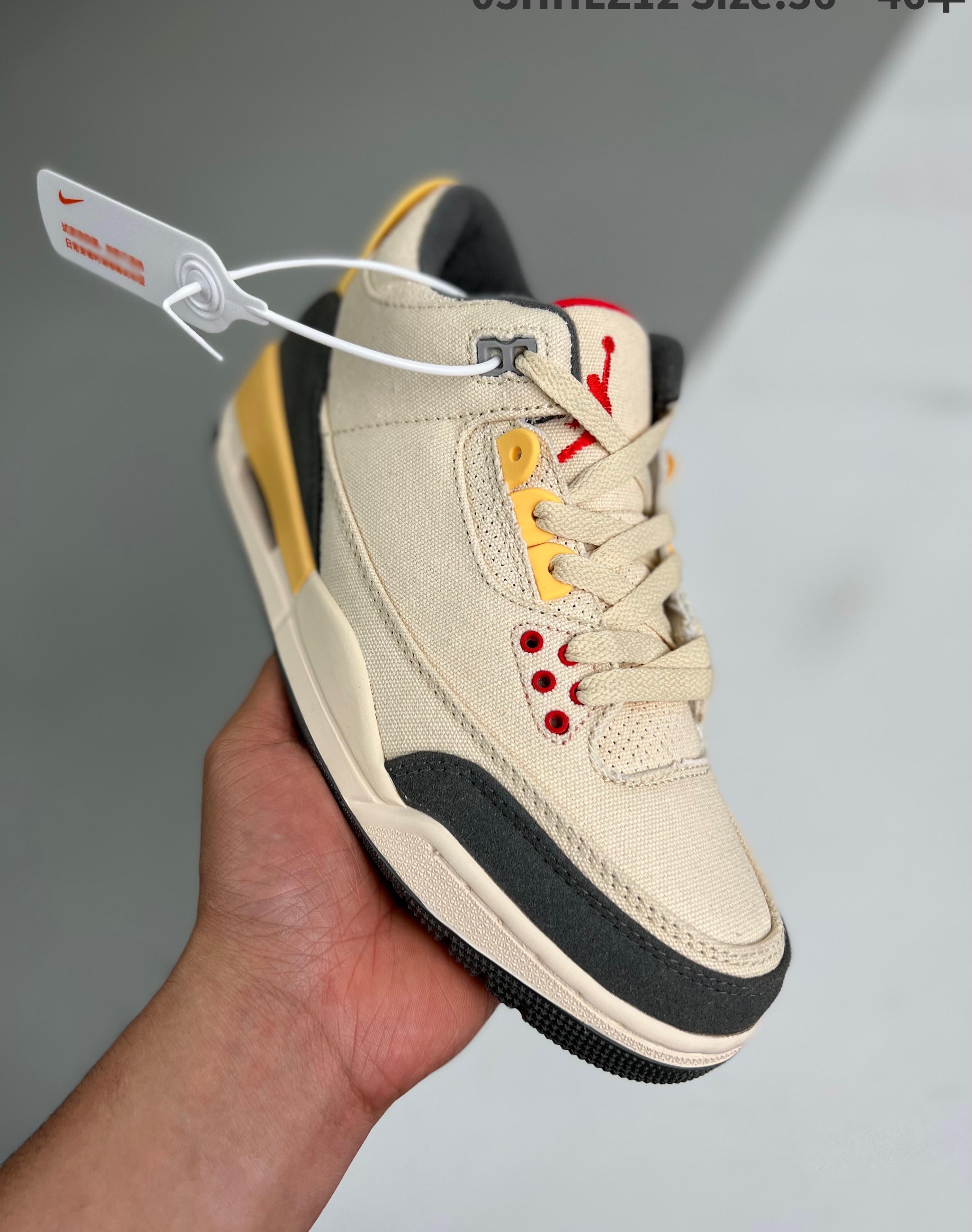 Canvas Air Jordan 3 Muslin 36-46