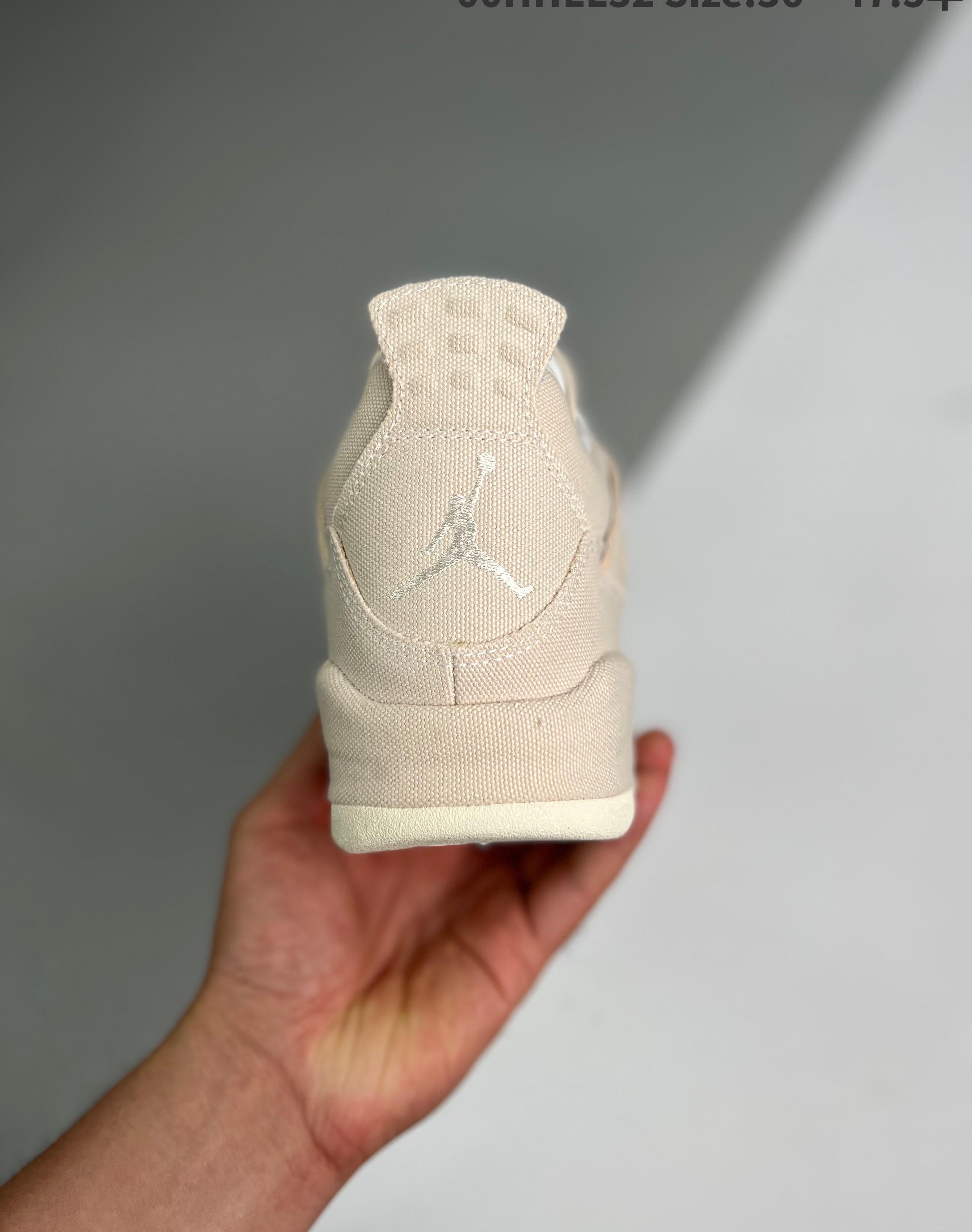 Air Jordan 4 Wmns Sail Canvas 36-47