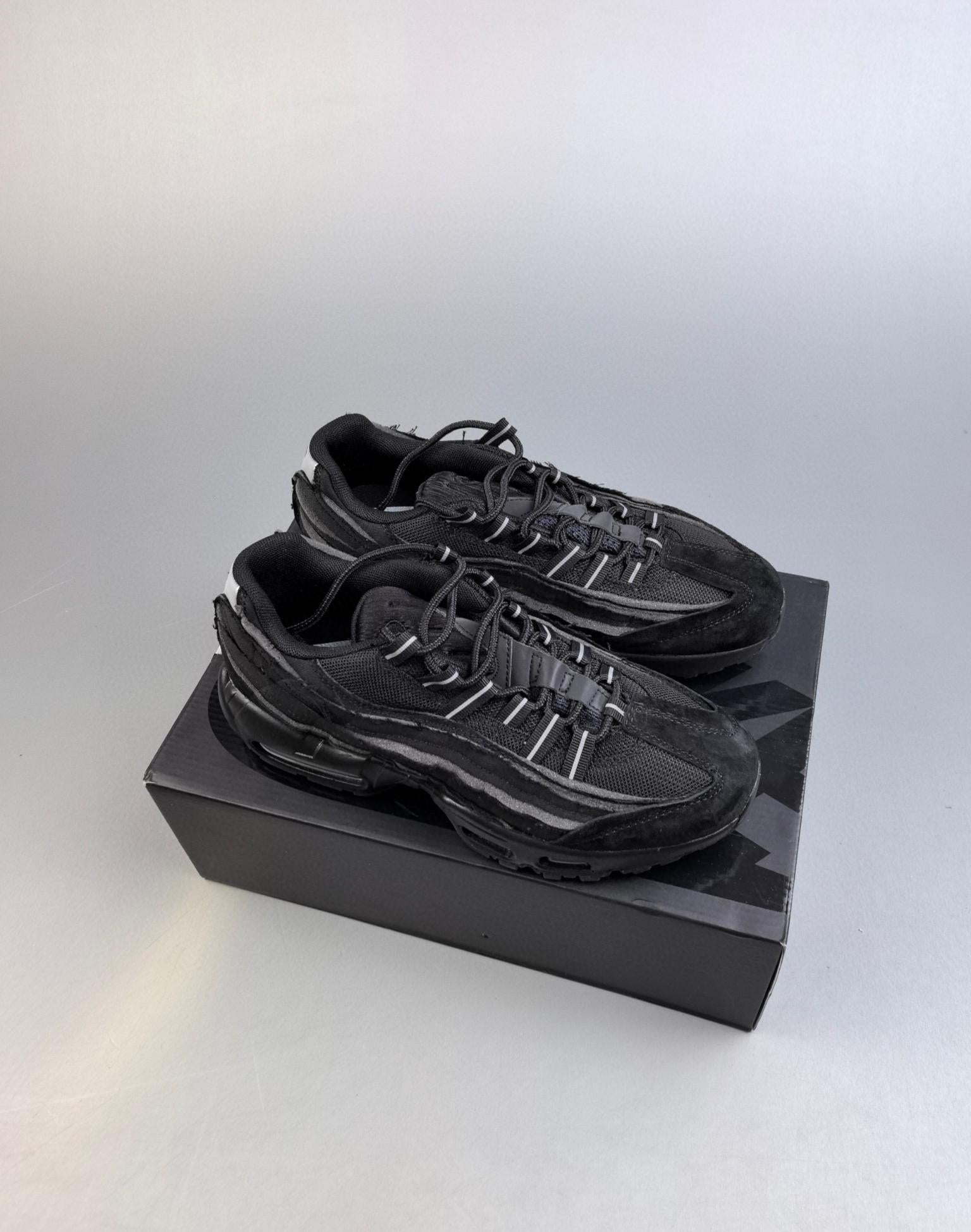 Comme Des Garcons X Air Max 95 Black 36-47