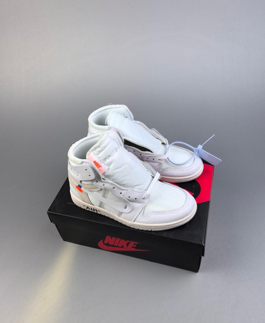 Off-white X Air Jordan 1 Retro High Og 36-47