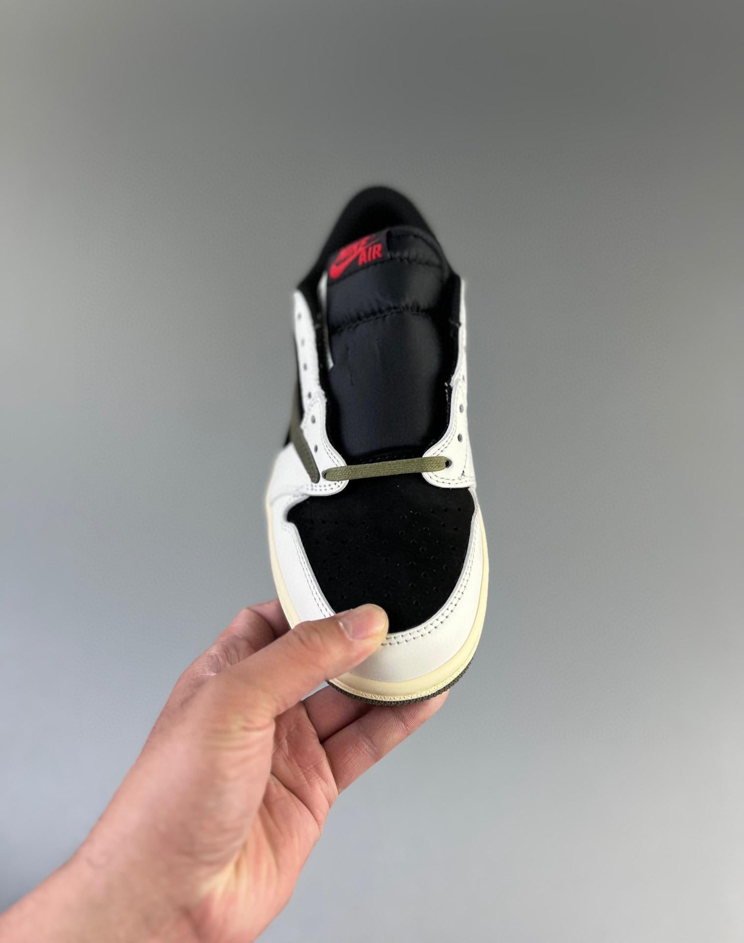 Travis Scott X Air Jordan 1 Low Sail Black 36-47