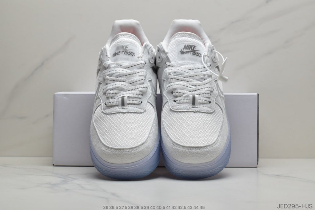 180 N Air Force 1 React Qs Light Bone Srle