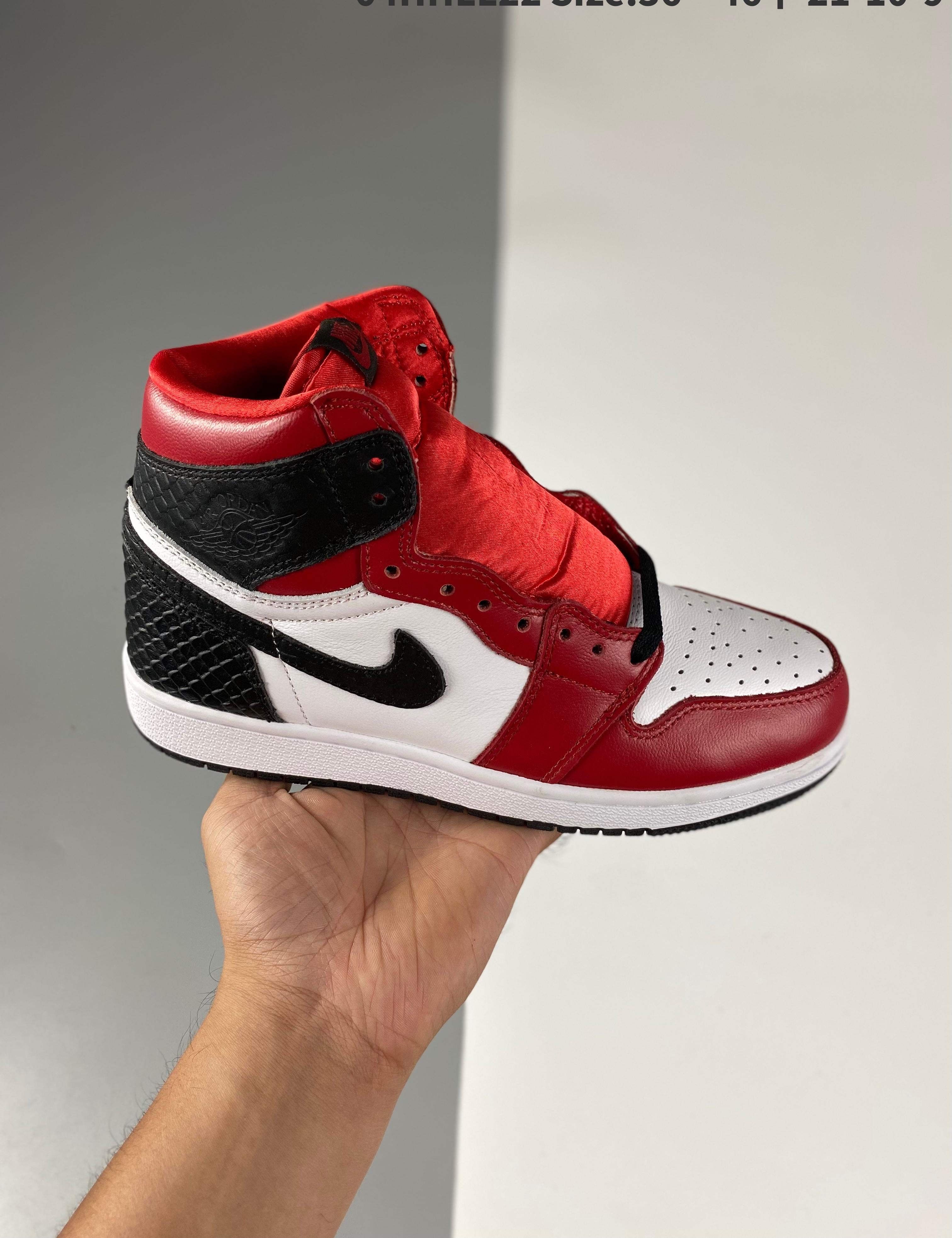 Real Leather Air Jordan 1 Retro High 36-46