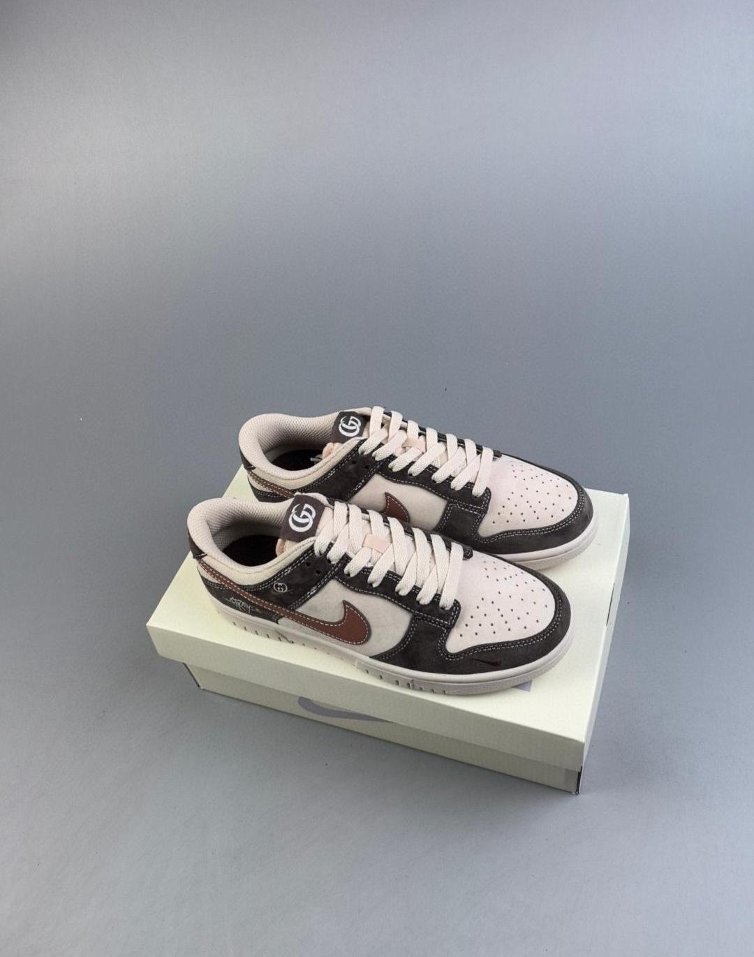 Real Leather With Half Size Supreme X Dunk Sb Low Sup 36-45