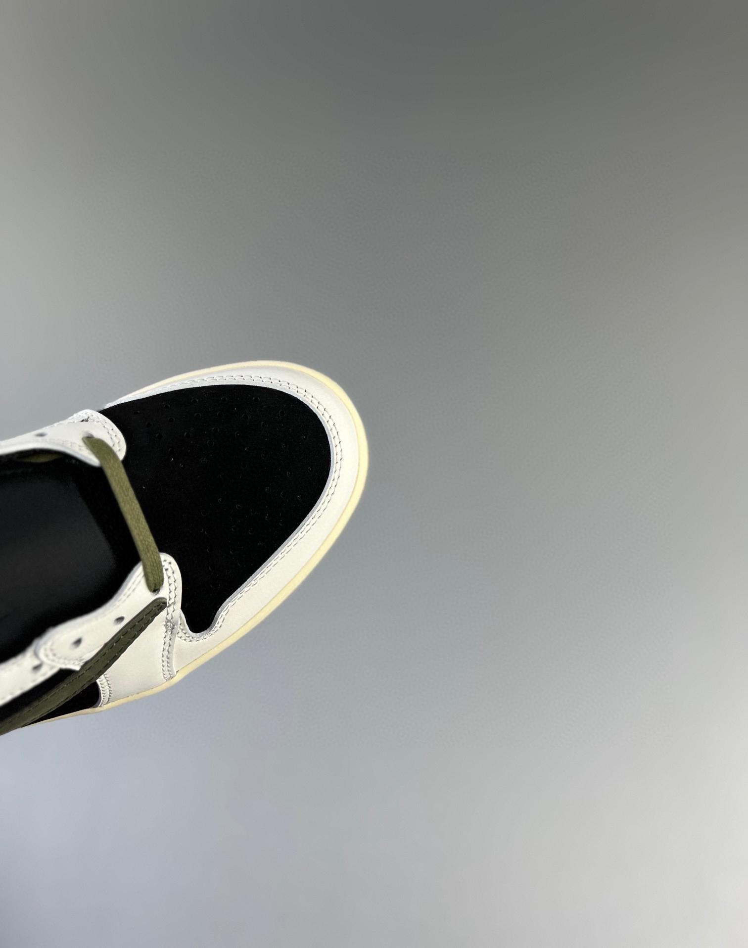 Travis Scott X Air Jordan 1 Low Sail Black 36-47